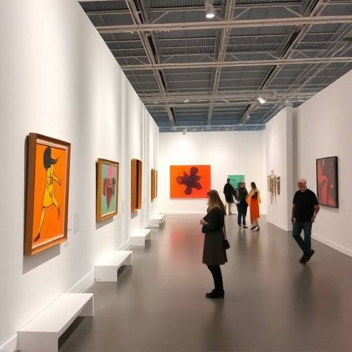 Installazione artistica alla Biennale di Venezia